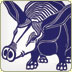 linocut aardvark